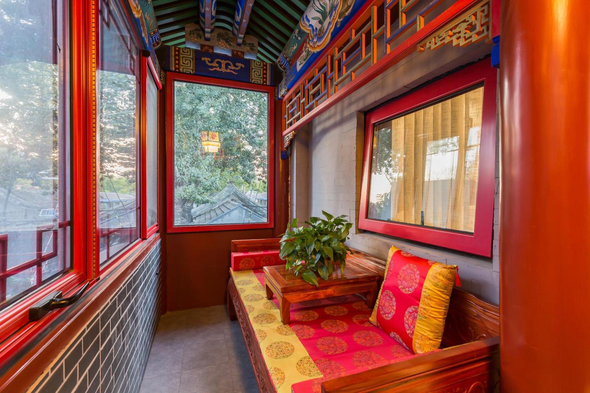 Qinfu Hotel Beijing Nanluogu Lane Houhai Exterior foto